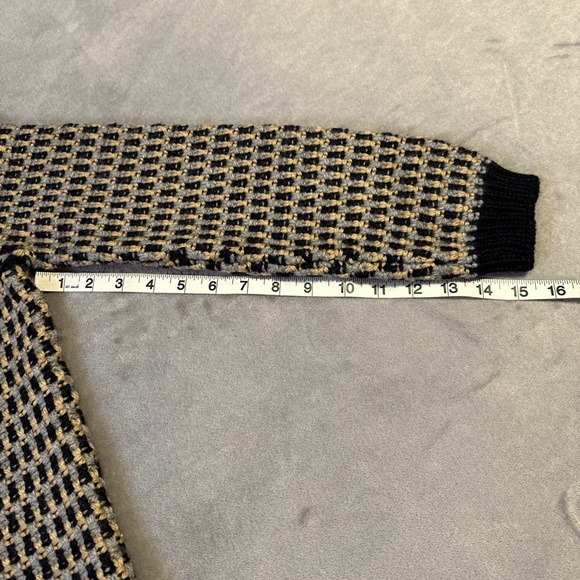 Chunky Wool Sweater Steven Alan Women's Small Nordic Ski Merino Chalet Cozy Rich - Picture 4 of 9